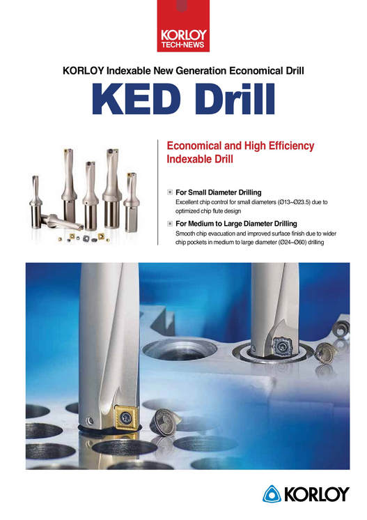 KORLOY - KED Drill katalog