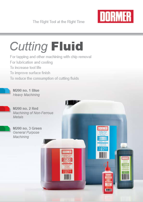 DORMER - Cutting Fluid katalog