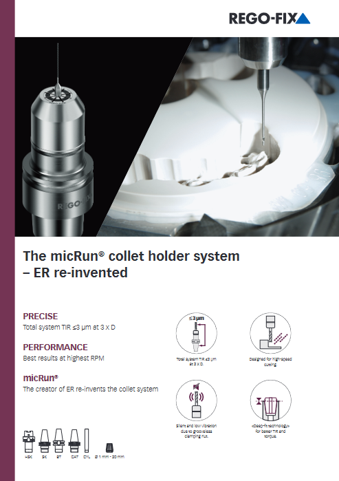 REGO-FIX - micRun® collet holder system–ER katalog