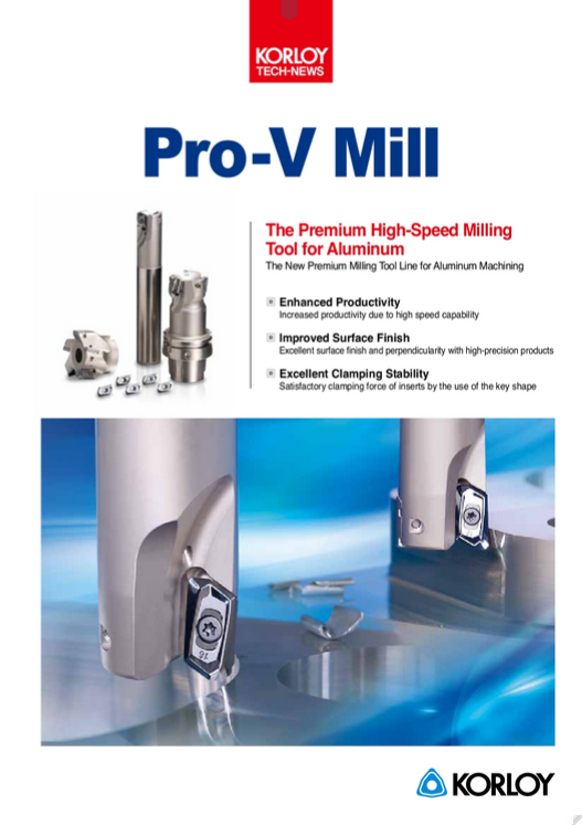 KORLOY - Pro-V Mill katalog